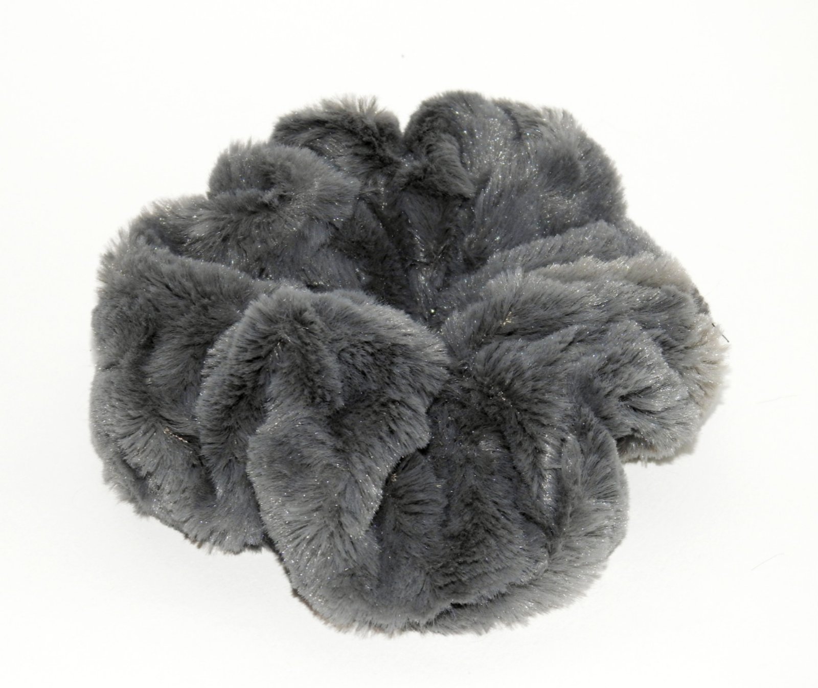 Απαλό γούνινο scrunchie μαλλιών