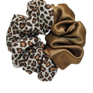 Δίχρωμο scrunchie
