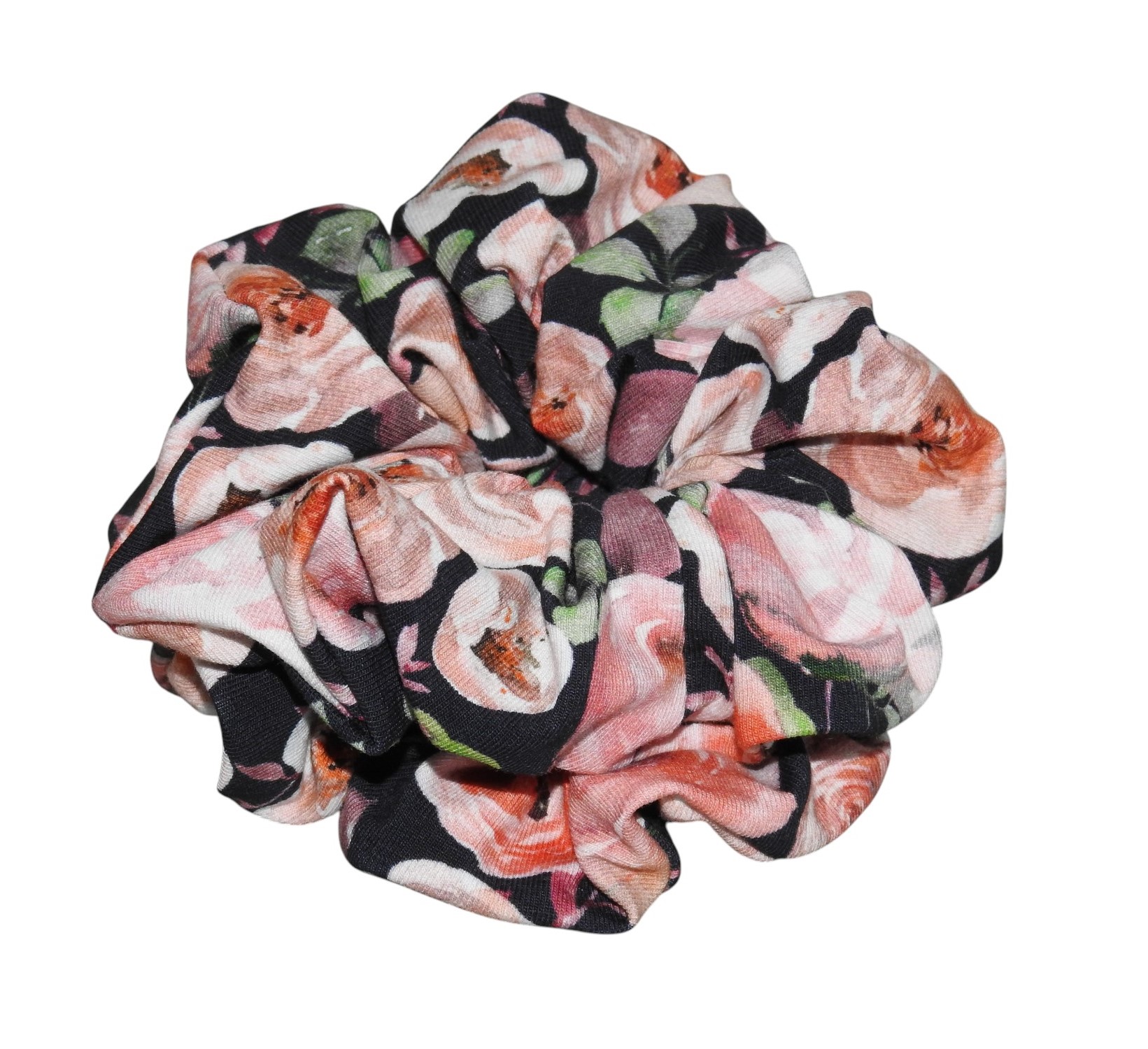 Floral scrunchie