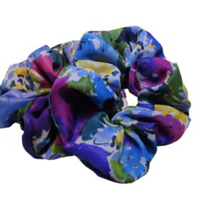 Floral scrunchie